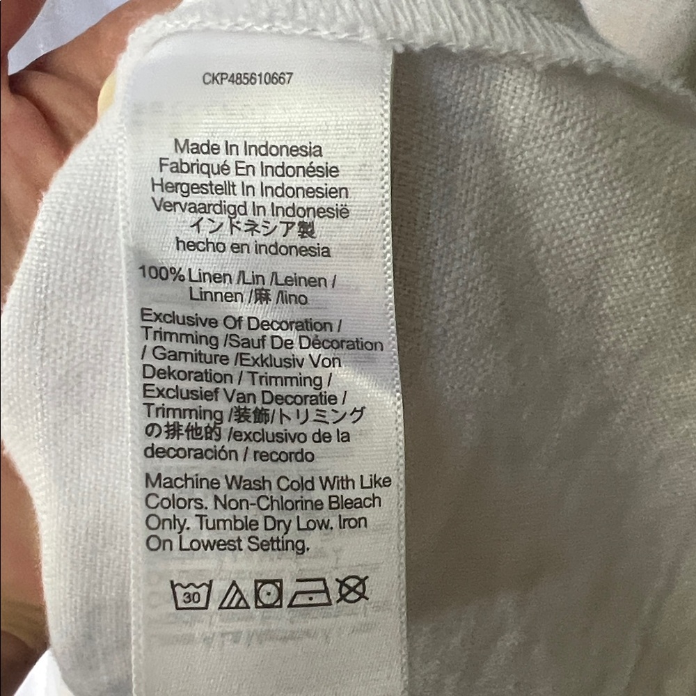 Madewell Cassie White Linen Dress - Picture 9 of 15